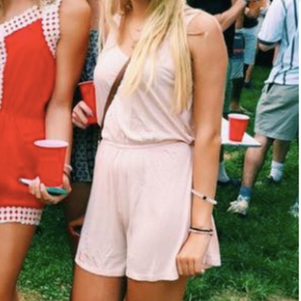 Light pink romper